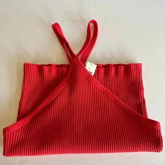NWT! Anthropologie Top Rated t. la Ribbed Halter Tank - Picture 8 of 8
